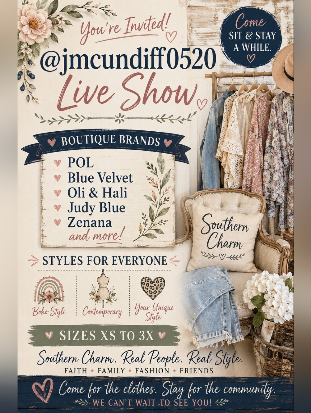 Live Show Flyer